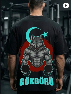 Gökbörü temalı tişört paylaşımı