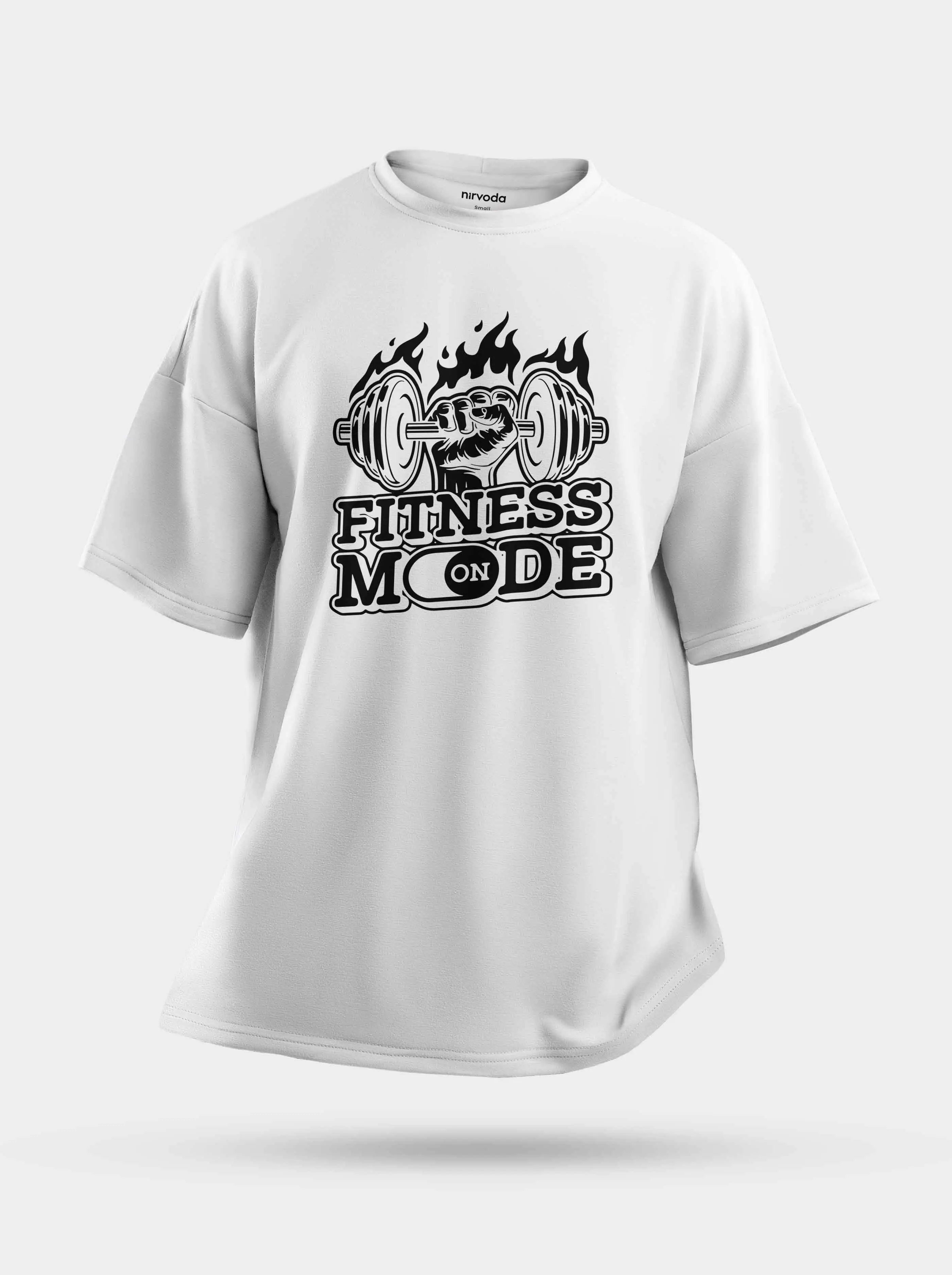 Oversize Fitness Mod On GYM Unisex Ti ort Nirvoda